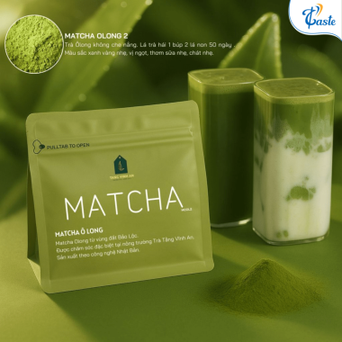 BỘT TRÀ MATCHA OOLONG BẢO LỘC 100G