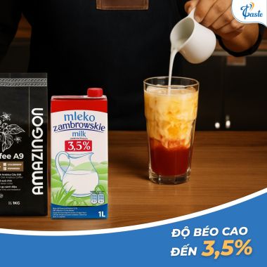 [CHỈ GIAO TP.HCM] SỮA TƯƠI TIỆT TRÙNG MLEKO ZAMBROWSKIE (FAT 3.5%)