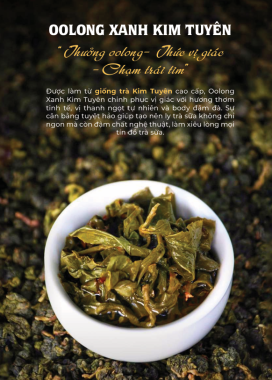 TRÀ OOLONG XANH KIM TUYÊN AMAZINGON