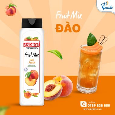 ANDROS FRUIT MIX - ĐÀO 820ML