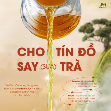 TRÀ ĐẶC SẢN - TỨ QUÝ HOA LAN AMAZINGON
