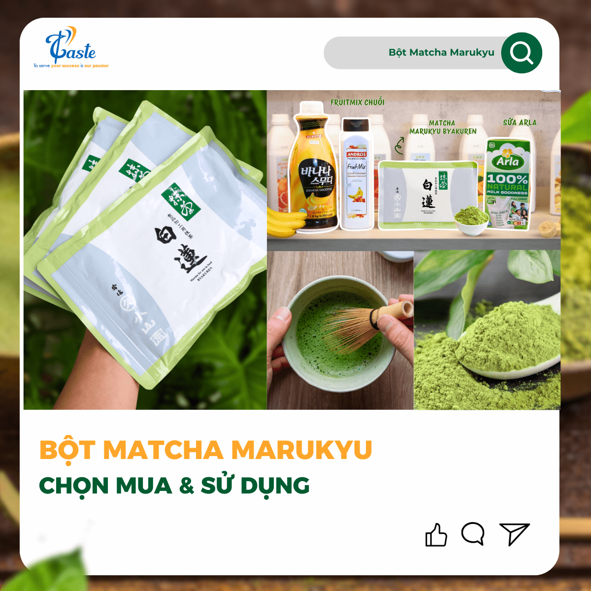 Bí Quyết Chọn Mua Và Sử Dụng Bột Matcha Marukyu