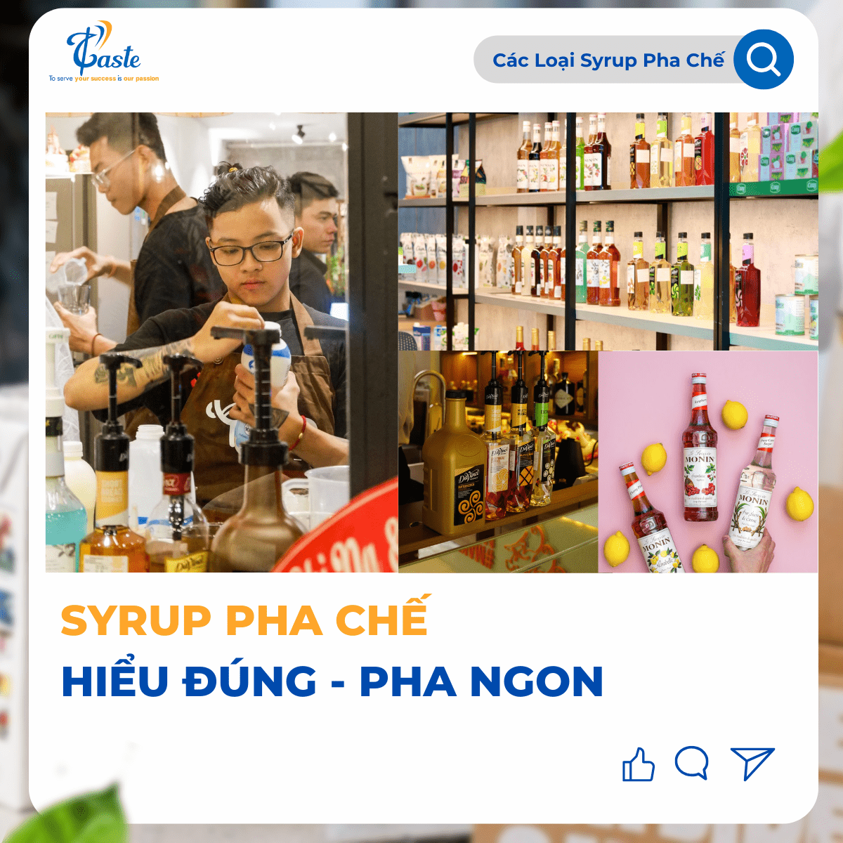 Các Loại Syrup Pha Chế - Hiểu Đúng Để Pha Ngon