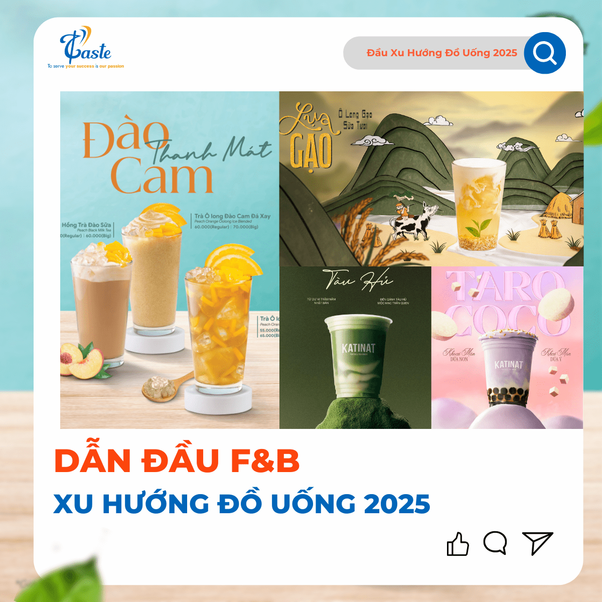 Bí Quyết Dẫn Đầu Xu Hướng Đồ Uống 2025