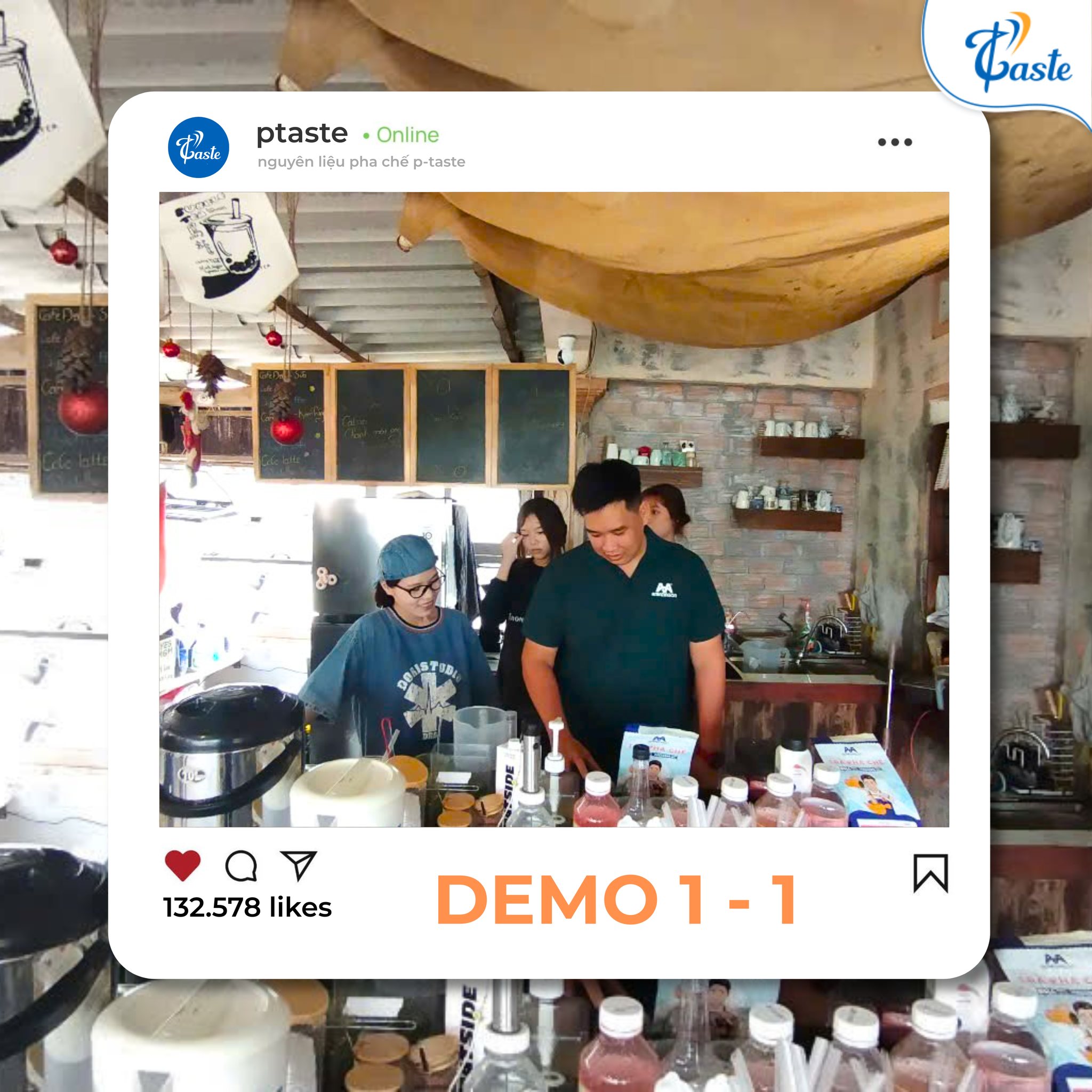 Demo 1-1: Khi Món Ngon Tìm Đến Tận Quán Bạn