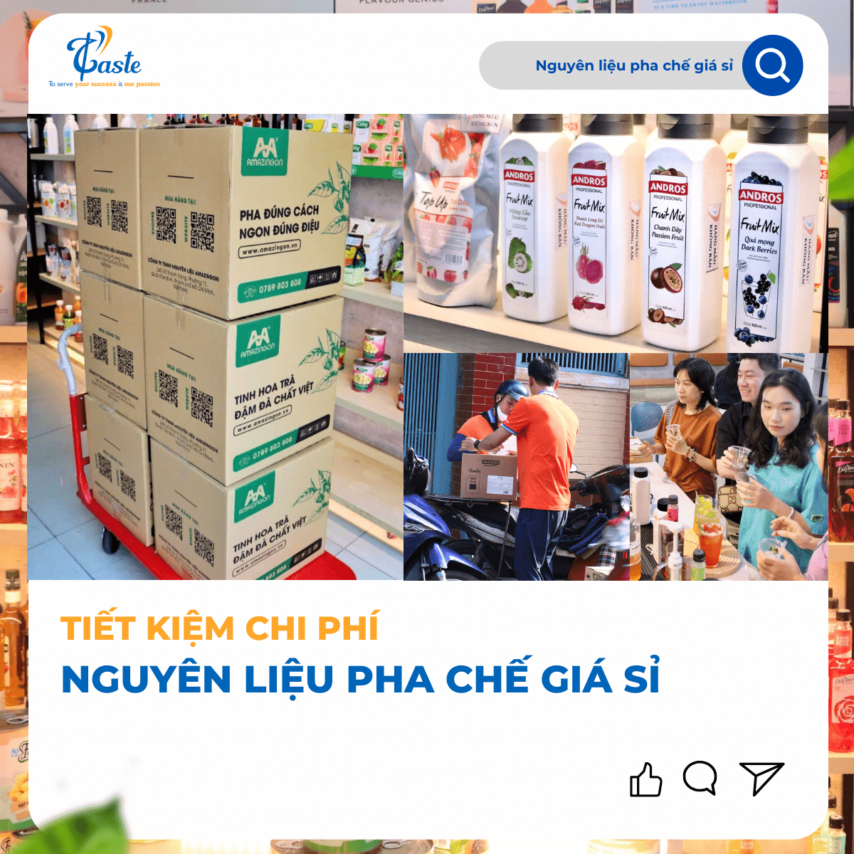 Chọn Nguyên Liệu Pha Chế Giá Sỉ Cho Quán Cafe và Nhà Hàng