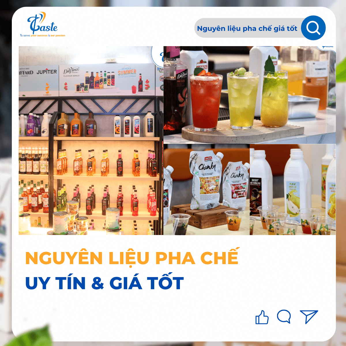 Mẹo Chọn Mua Nguyên Liệu Pha Chế Giá Tốt