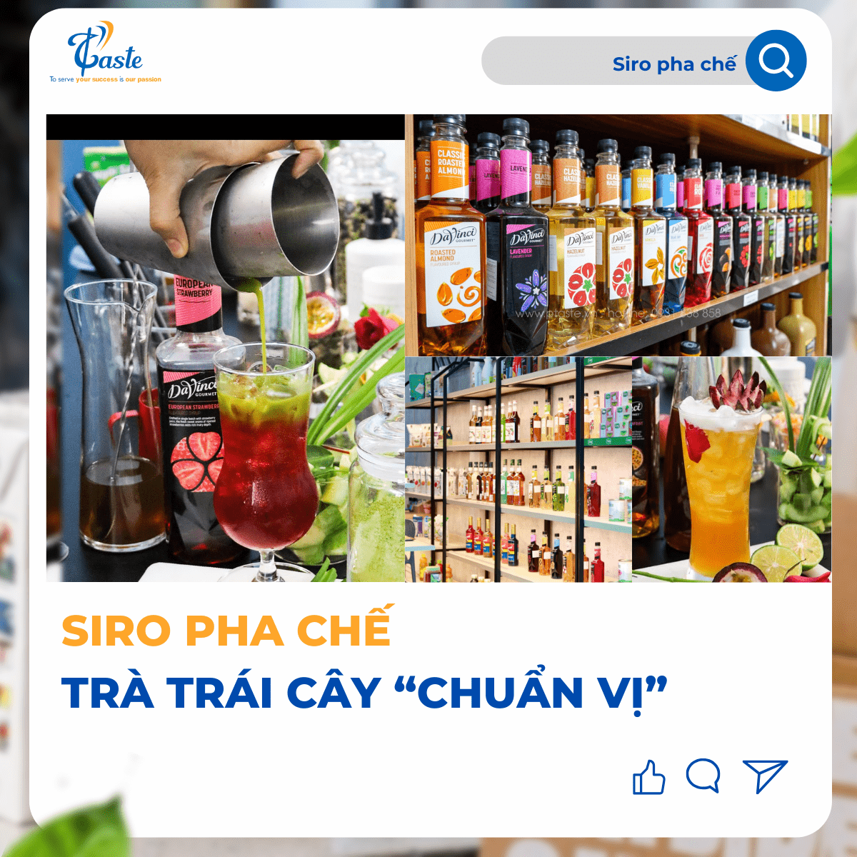 Top 5 Các Loại Siro Pha Chế Trà Trái Cây Chuẩn Vị