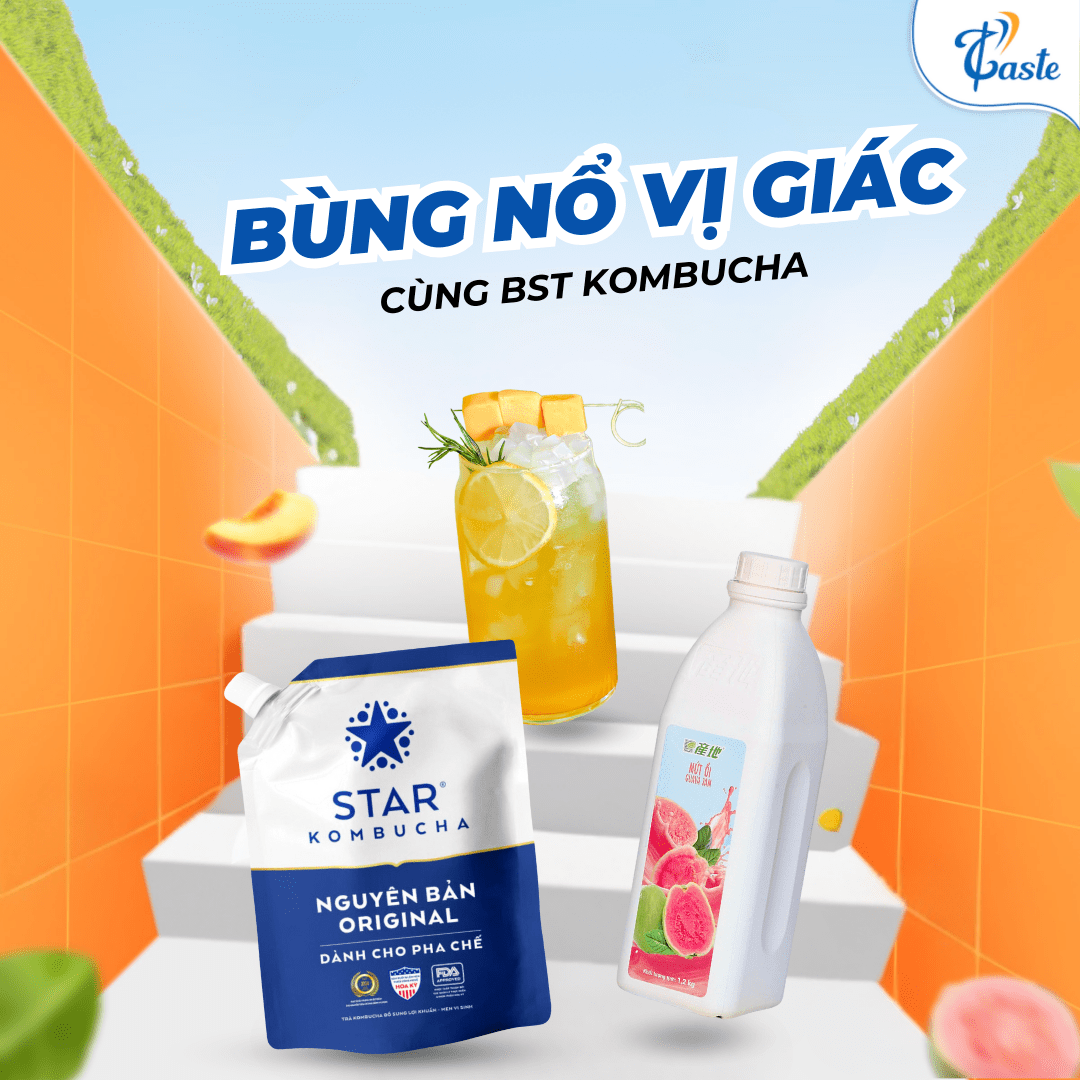 Bộ Sưu Tập Kombucha - Xu Hướng Đồ Uống Sức Khỏe
