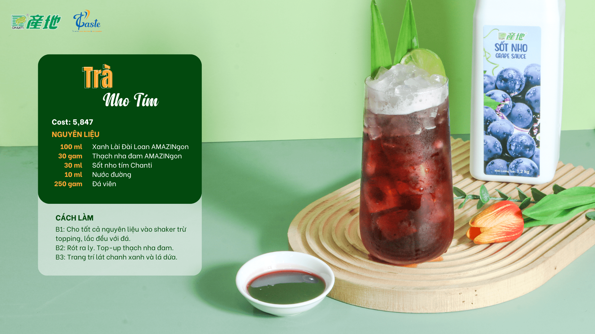 Bộ Sưu Tập Chanti - Chạm Xu Hướng Đồ Uống Tự Nhiên