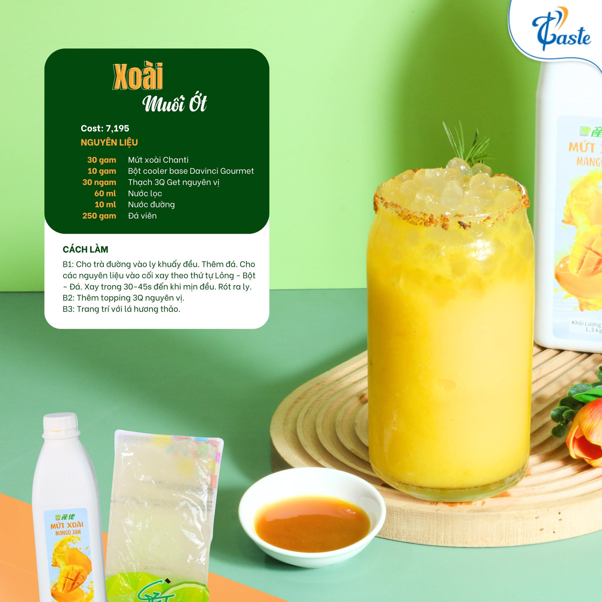 Mứt Chanti – Bộ Công Thức 