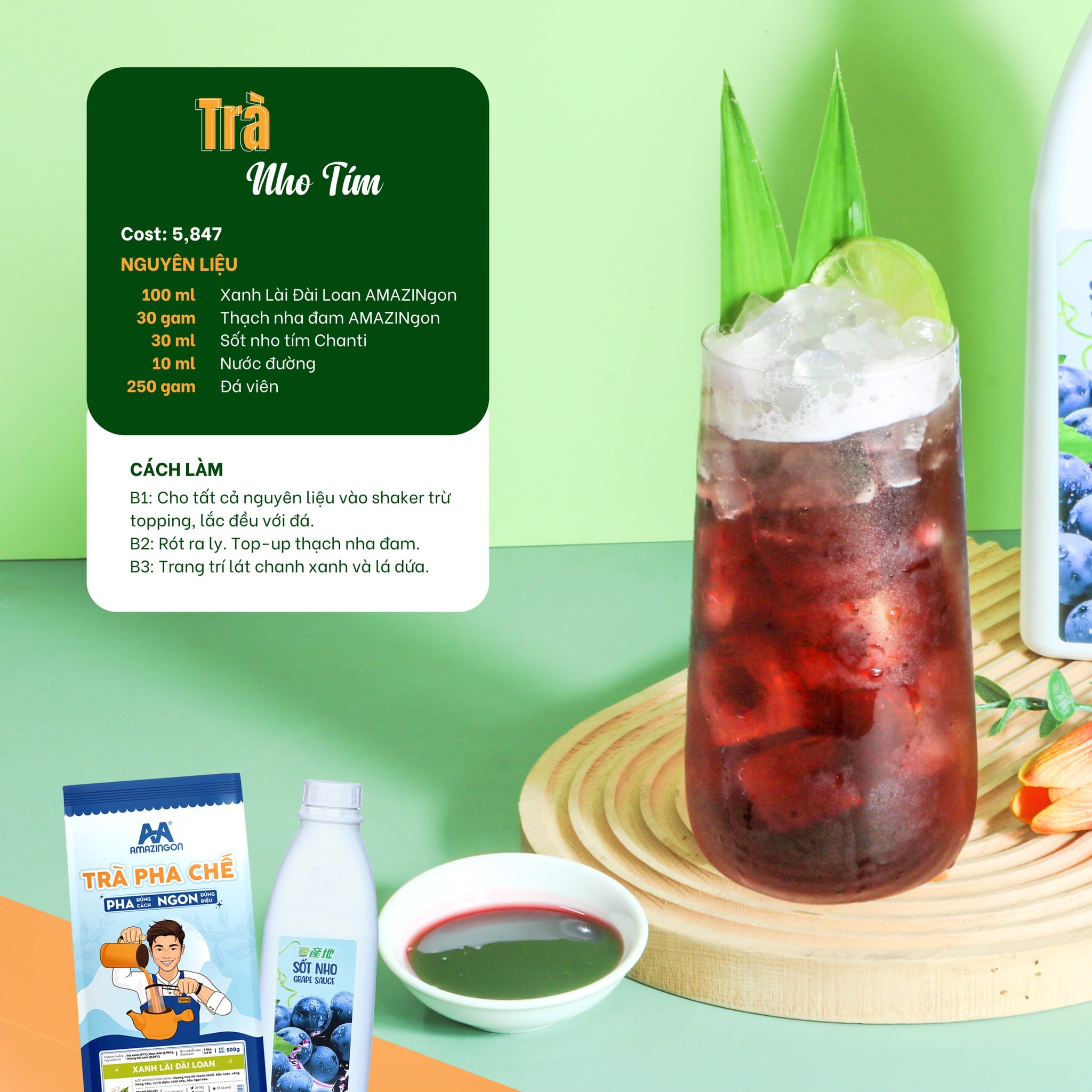 Mứt Chanti – Bộ Công Thức 