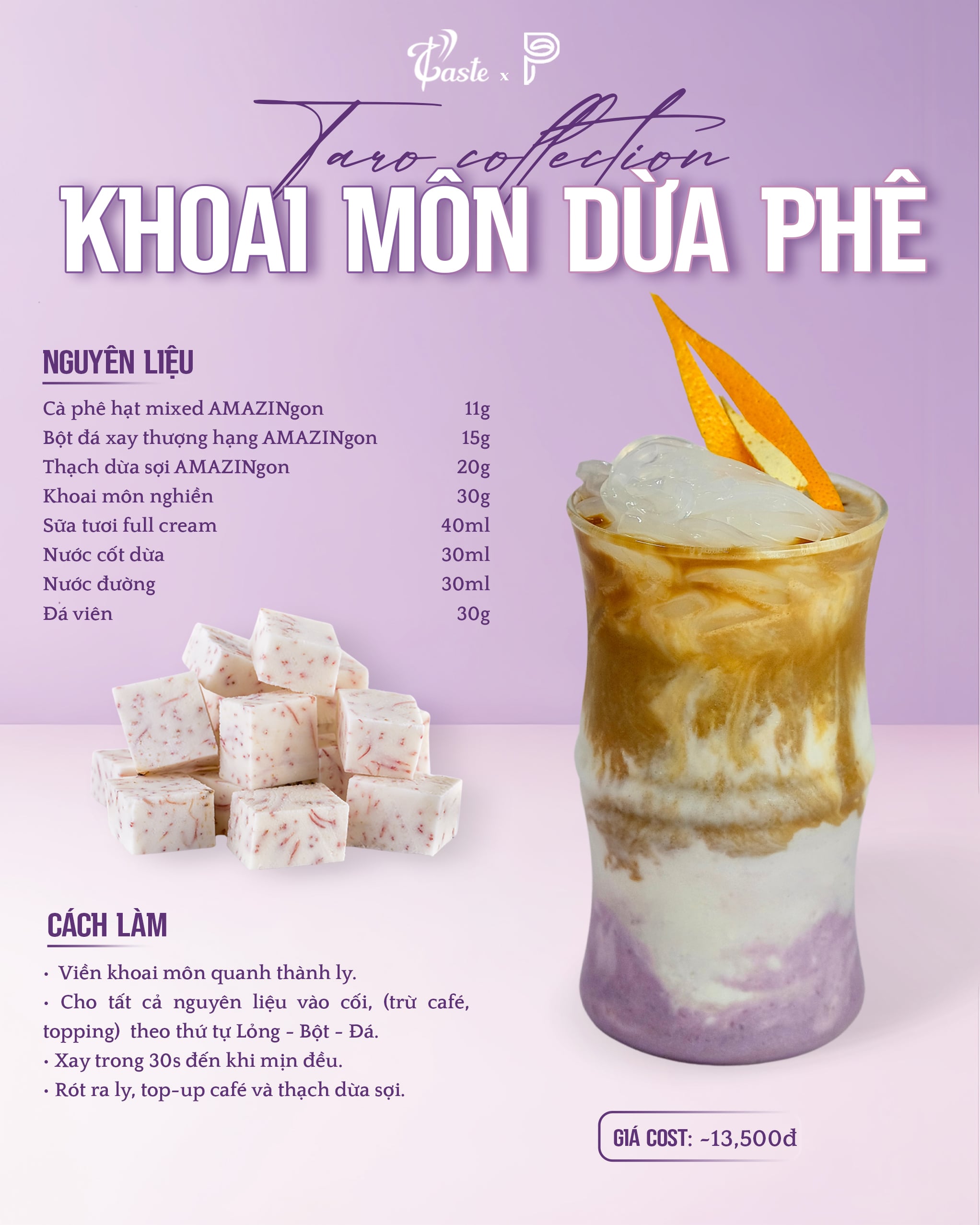 KHOAI MÔN DỪA PHÊ