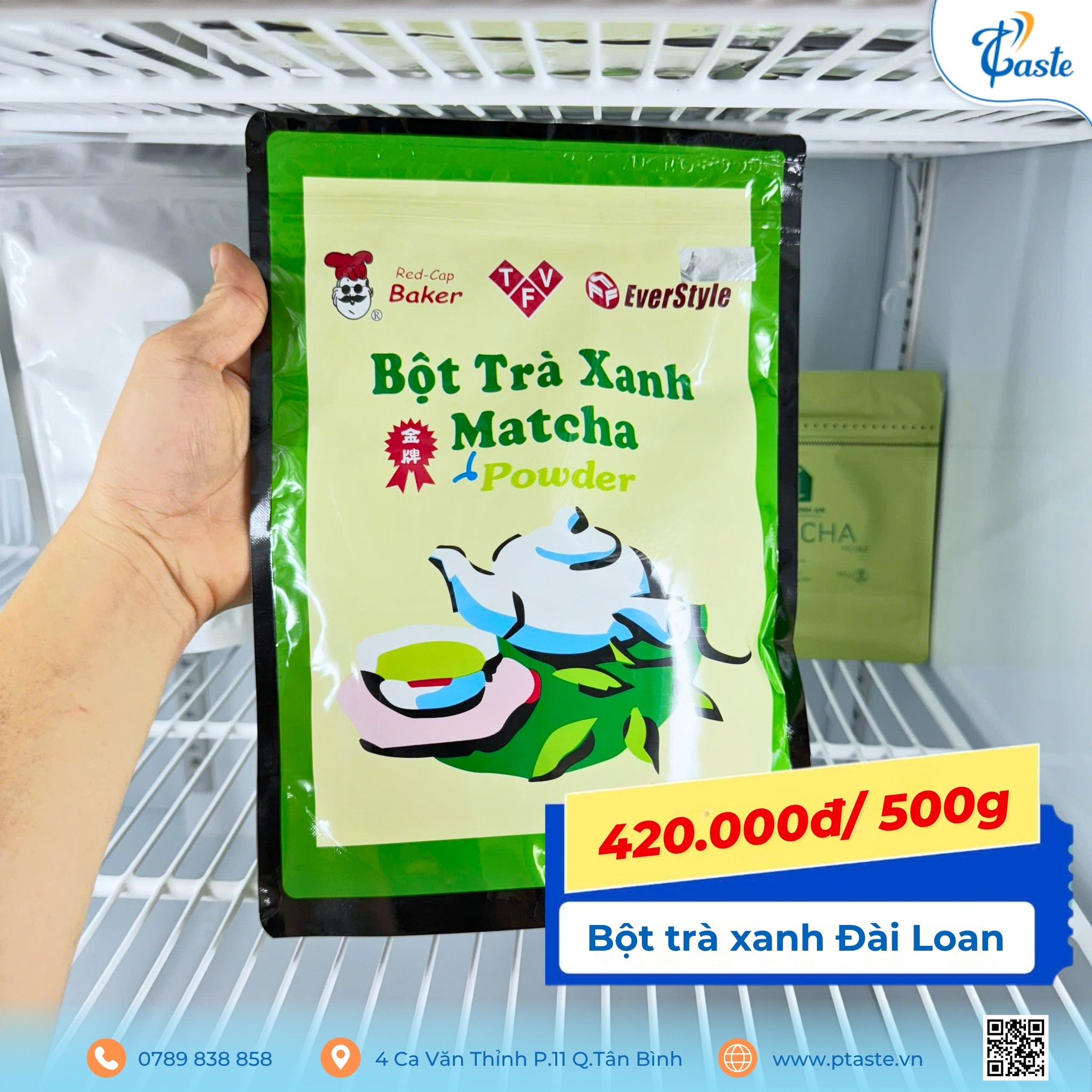 Matcha Luôn Có Sẵn Tại P-Taste: Đầy Kho, Đủ Vị, Giao Hàng Toàn Quốc