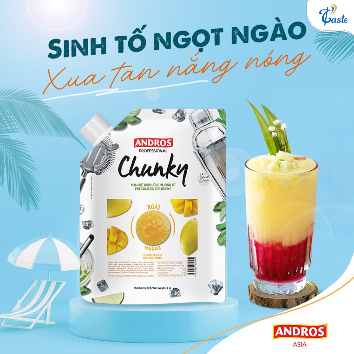 Mứt Xoài Chunky - Top 1 Nguyên Liệu Cho Menu Mùa Hè