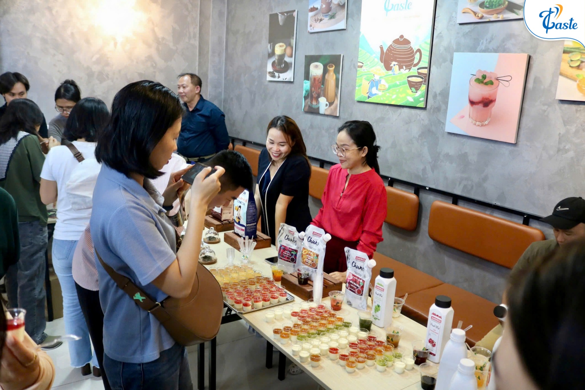 P-Taste Show Workshop đồ uống nguyên liệu pha chế