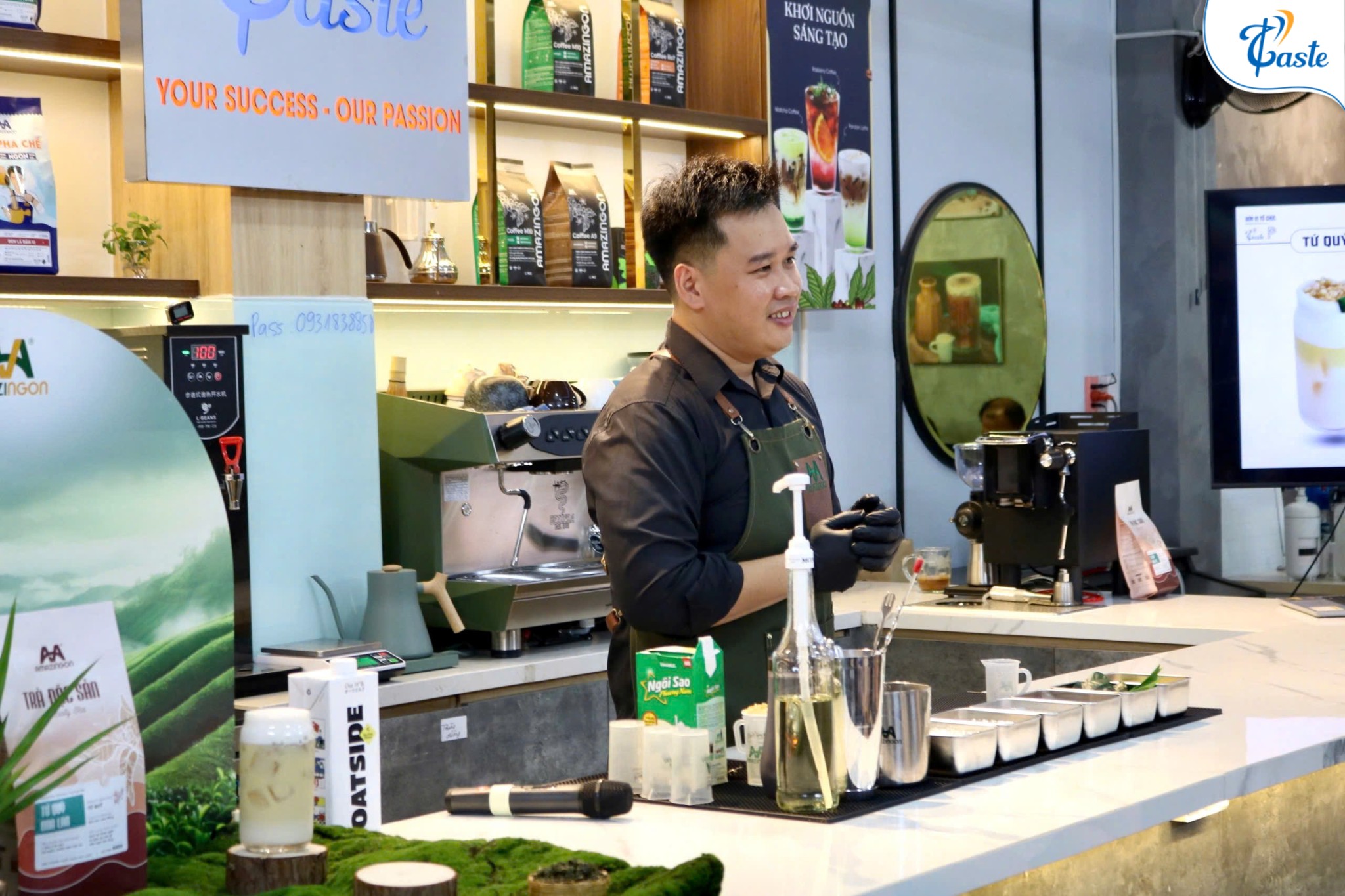 P-Taste Show Workshop đồ uống nguyên liệu pha chế