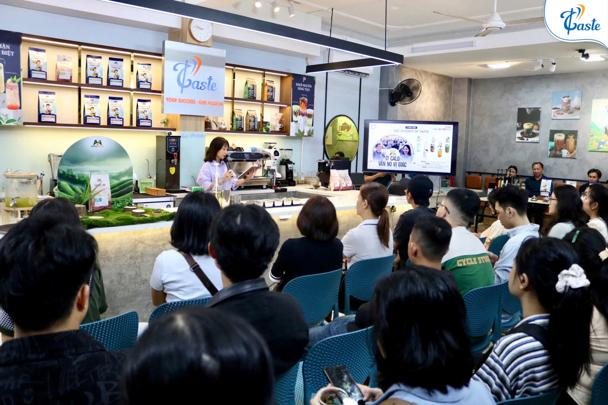P-Taste Show Workshop đồ uống nguyên liệu pha chế
