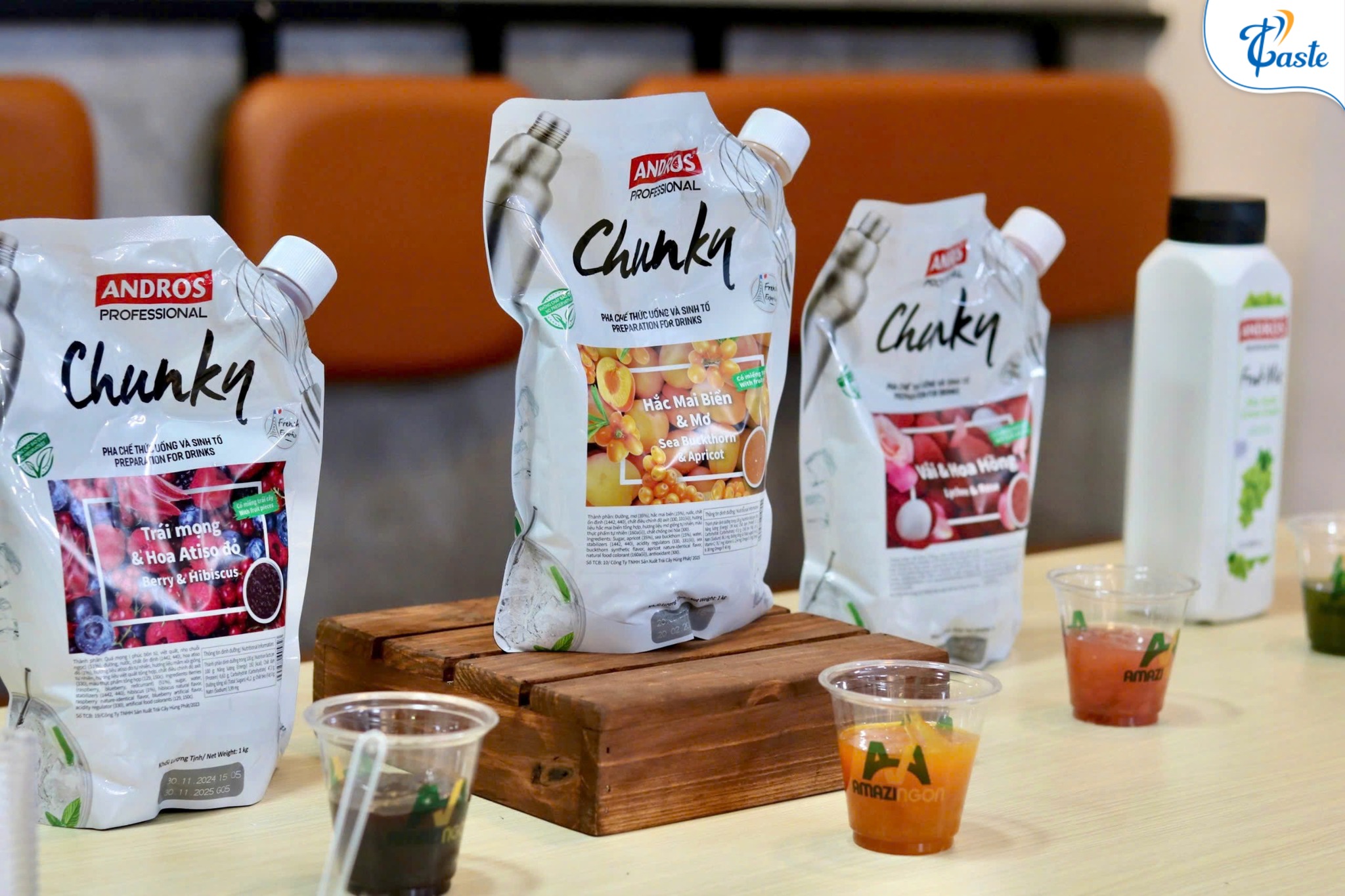 P-Taste Show Workshop đồ uống nguyên liệu pha chế
