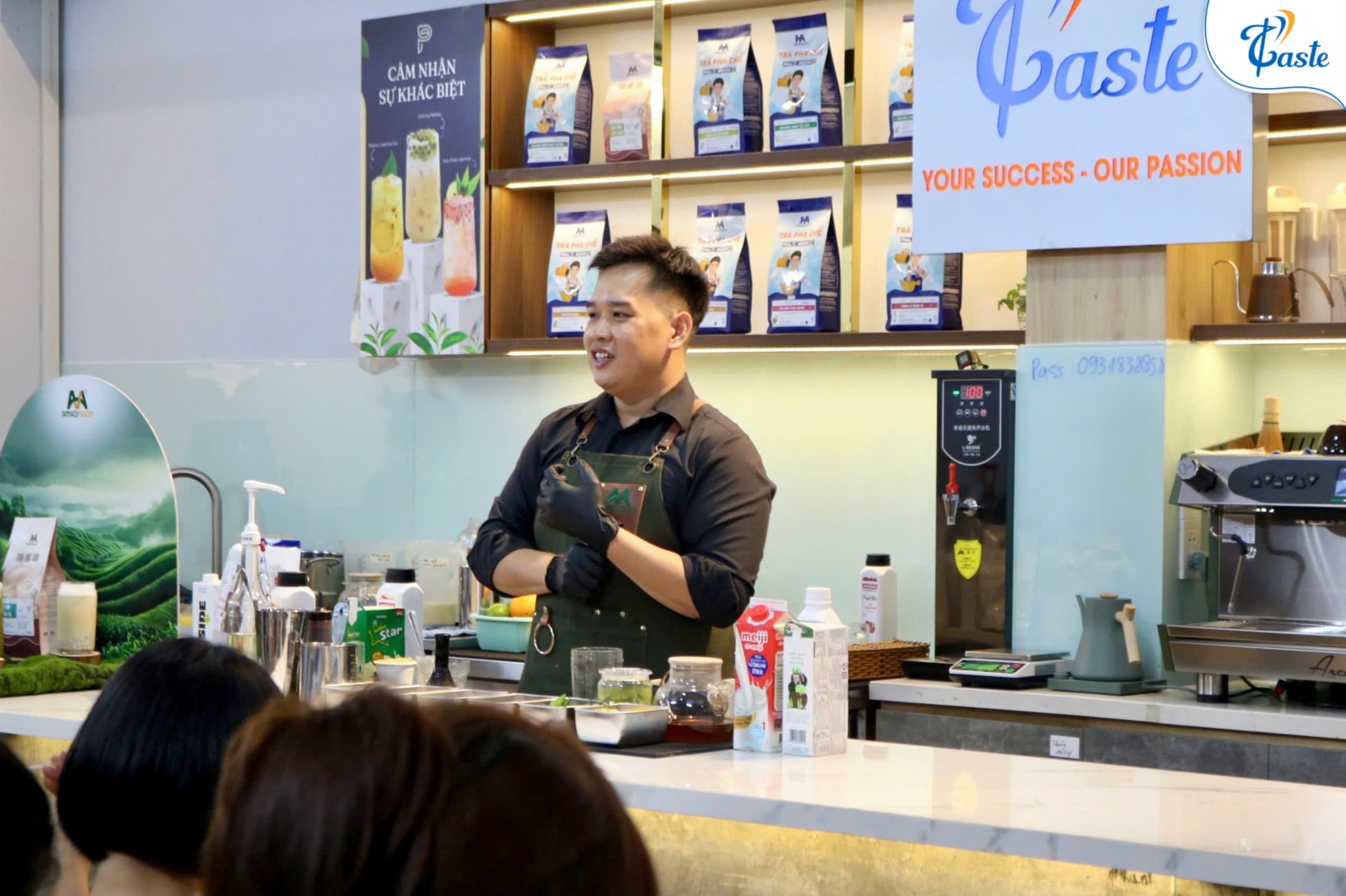 P-Taste Show Workshop đồ uống nguyên liệu pha chế