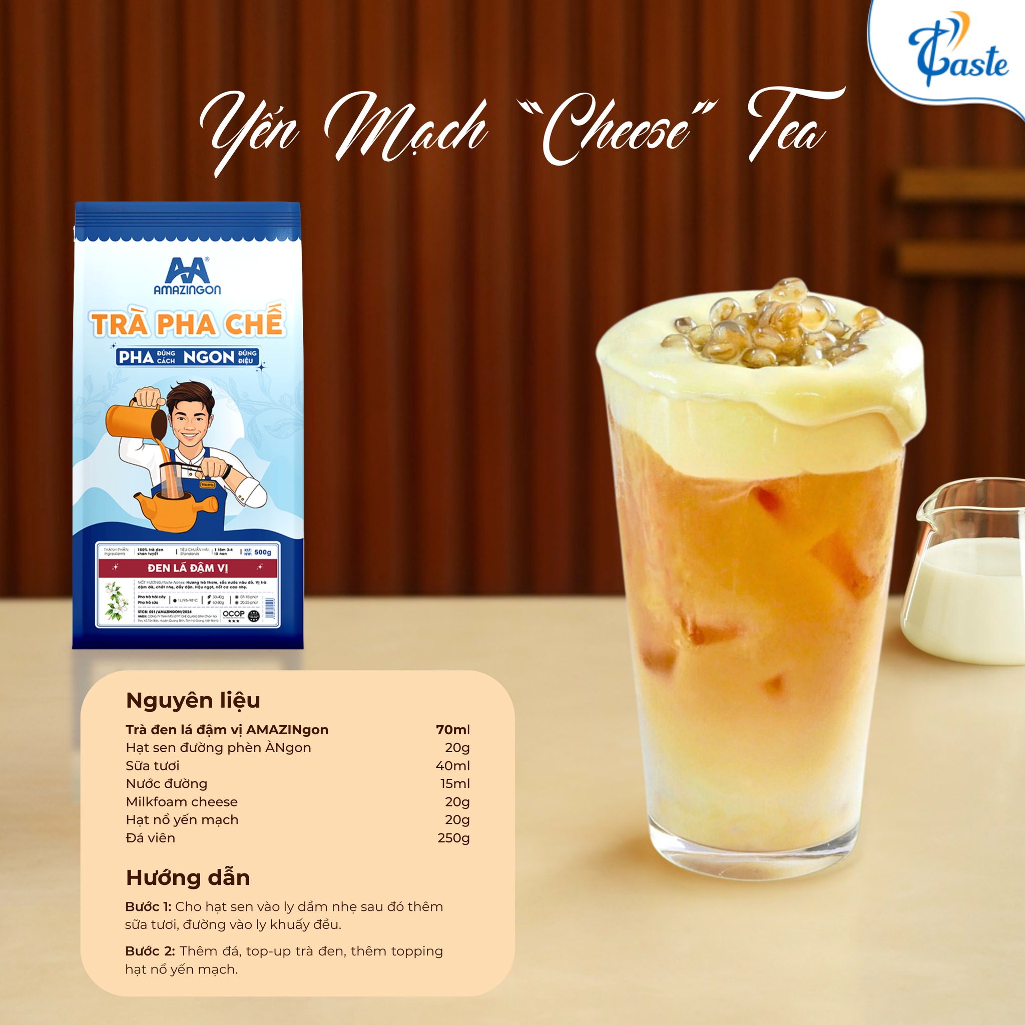 Bộ Sưu Tập Tea Latte - Khám Phá Xu Hướng Trà Healthy