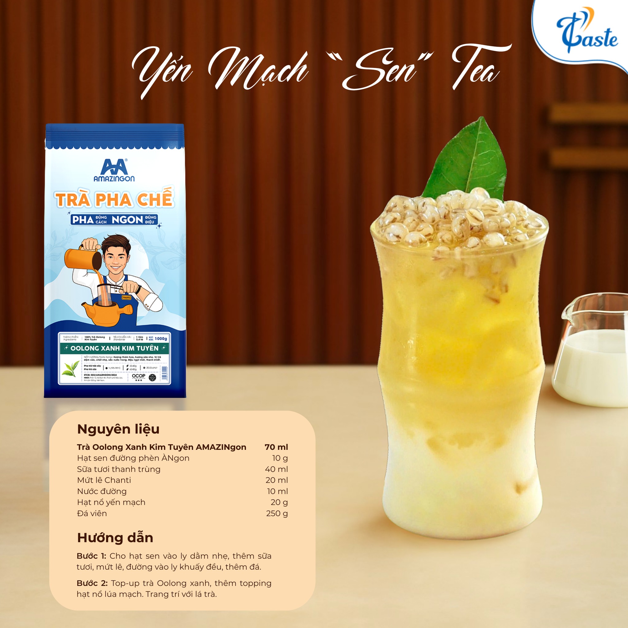 Bộ Sưu Tập Tea Latte - Khám Phá Xu Hướng Trà Healthy