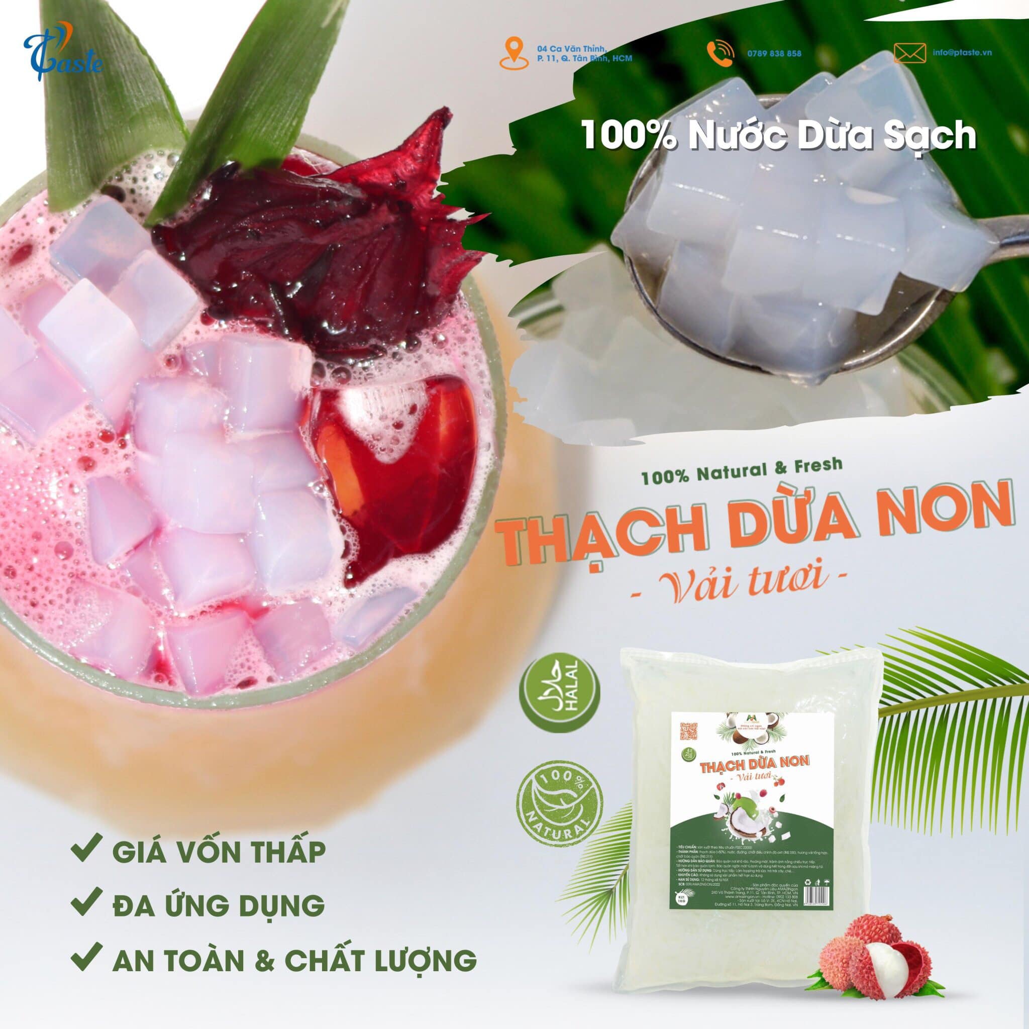 Topping Thạch Dừa Mua Ở Đâu? Bật Mí Nguồn Hàng Uy Tín Cho Quán