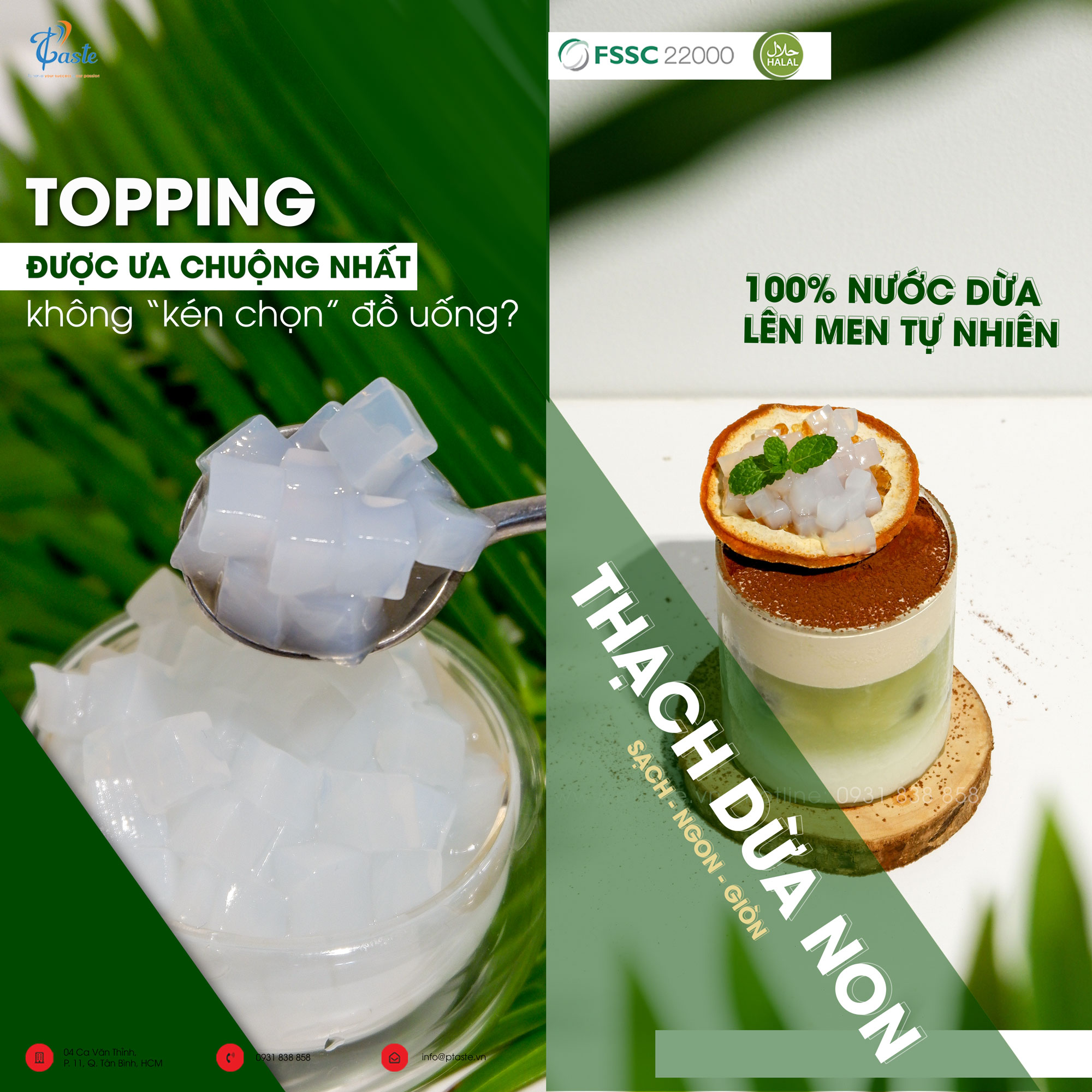 Thạch Dừa - Topping Quốc Dân Cho Đồ Uống Hiện Đại