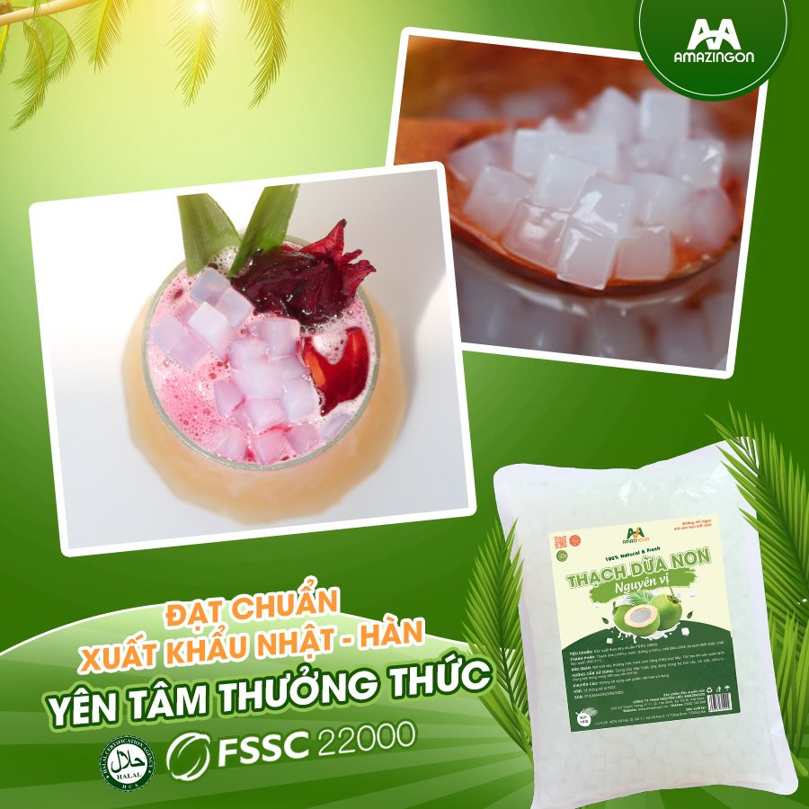 Thạch Dừa - Topping Quốc Dân Cho Đồ Uống Hiện Đại