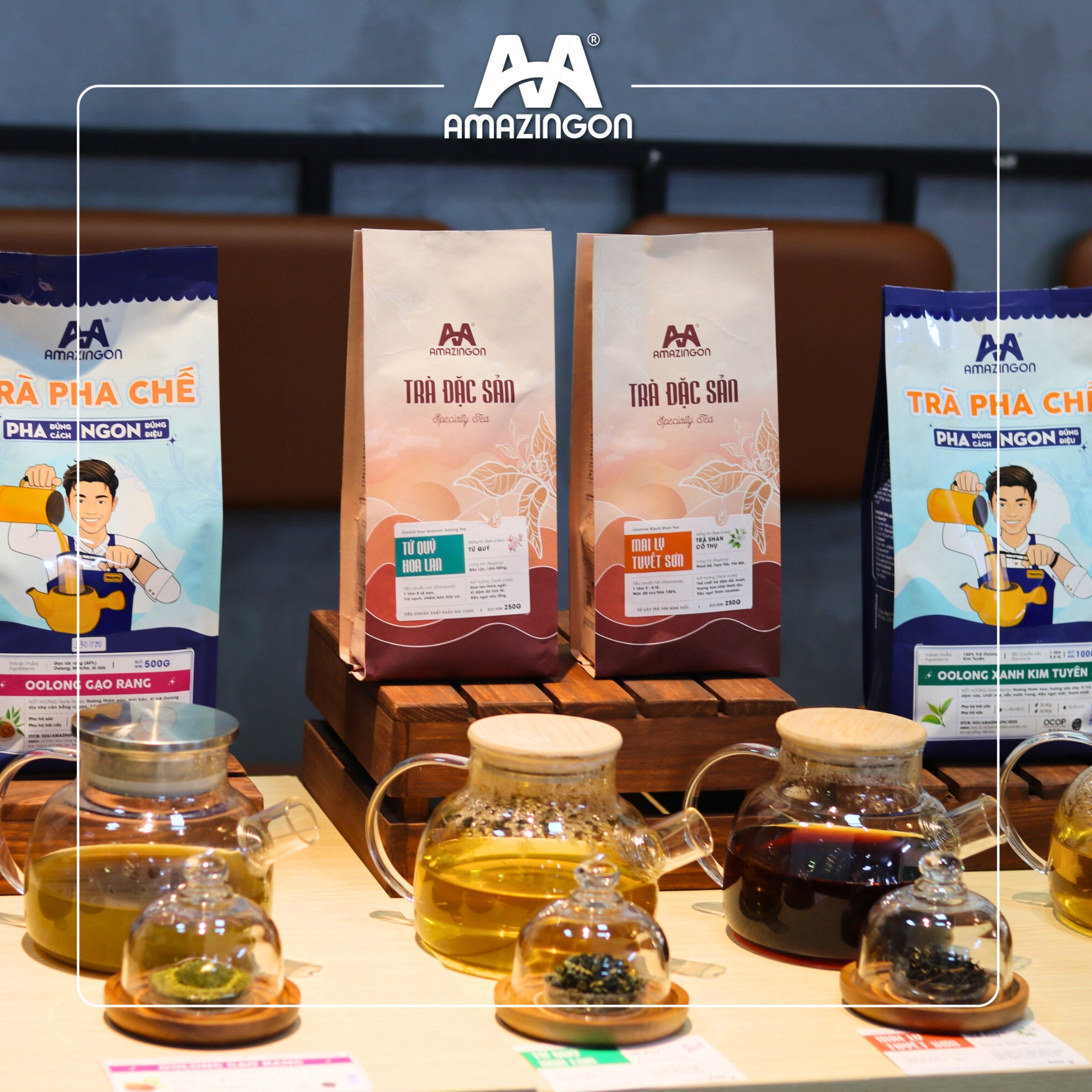 Trà AMAZINGON - Khẳng Định Chất Lượng Nông Sản Việt