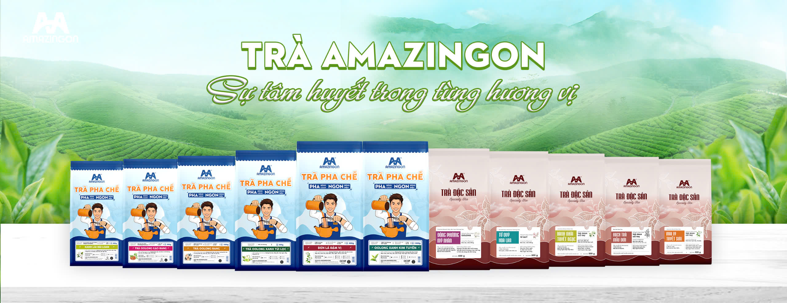 Trà AMAZINGON - Khẳng Định Chất Lượng Nông Sản Việt