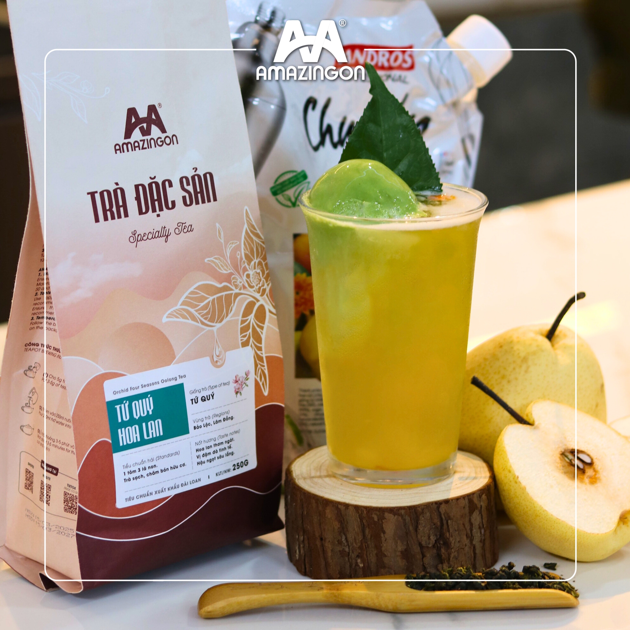 Trà AMAZINGON - Khẳng Định Chất Lượng Nông Sản Việt