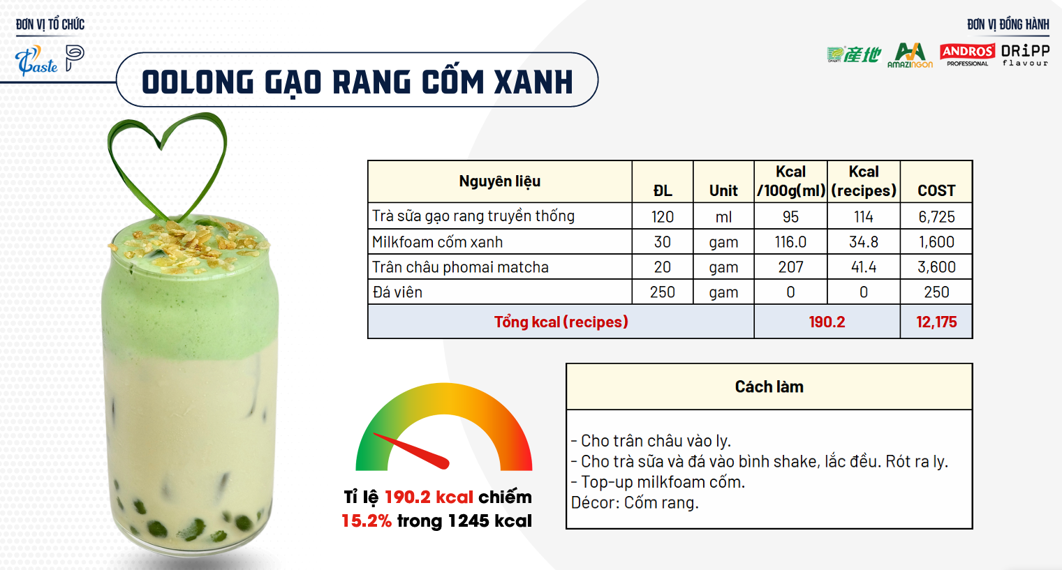 OOLONG GẠO RANG CỐM XANH