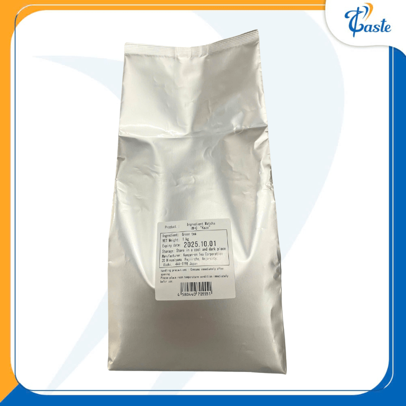 BỘT TRÀ XANH NGUYÊN CHẤT MATCHA KAZE NHẬT BẢN 1KG