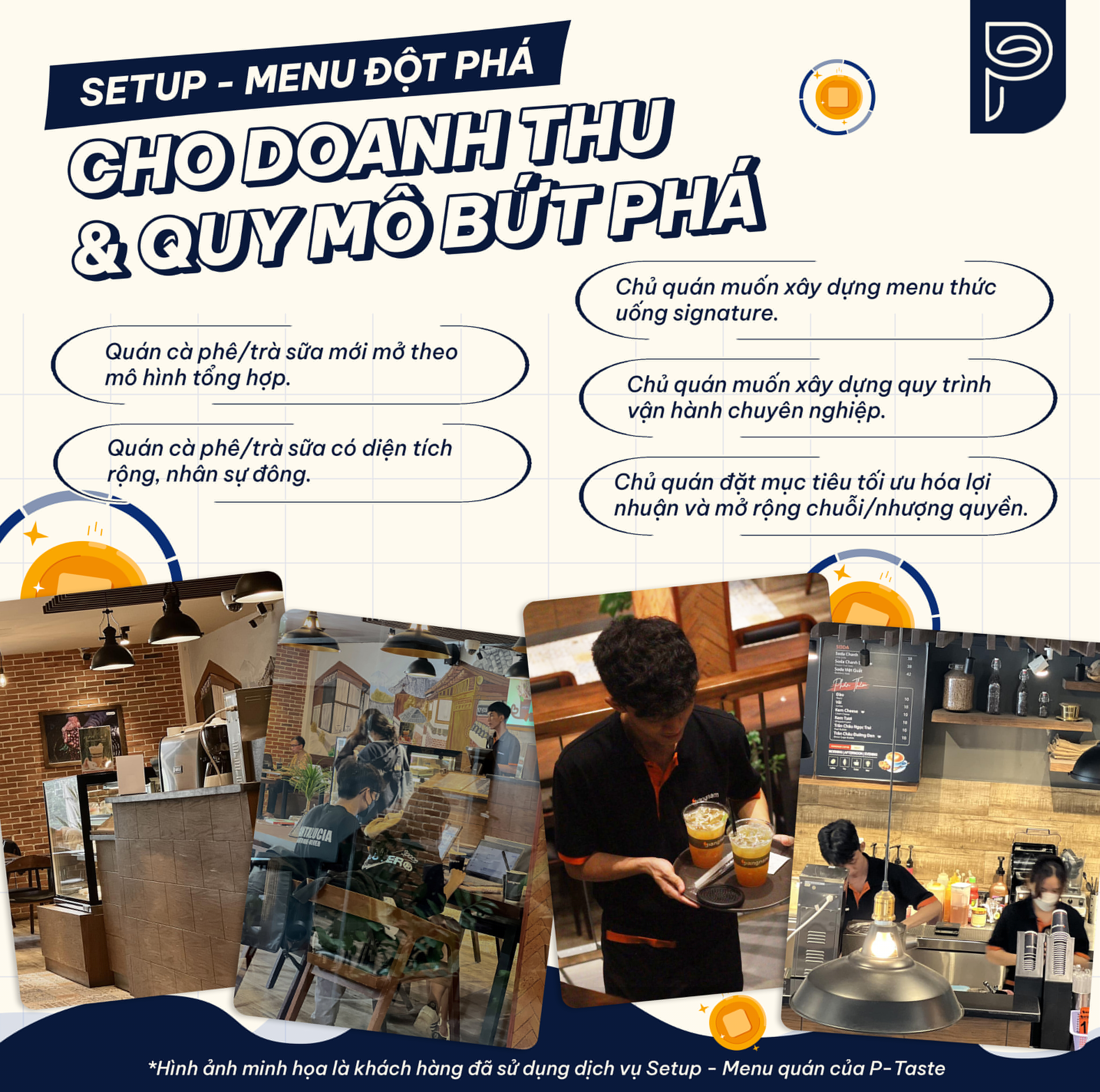 Setup - Menu Quán Đột Phá, Cho Doanh Thu Và Quy Mô Bứt Phá