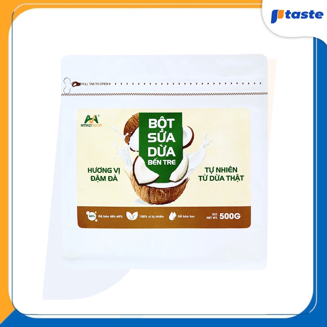 BỘT SỮA DỪA BẾN TRE AMAZINGON