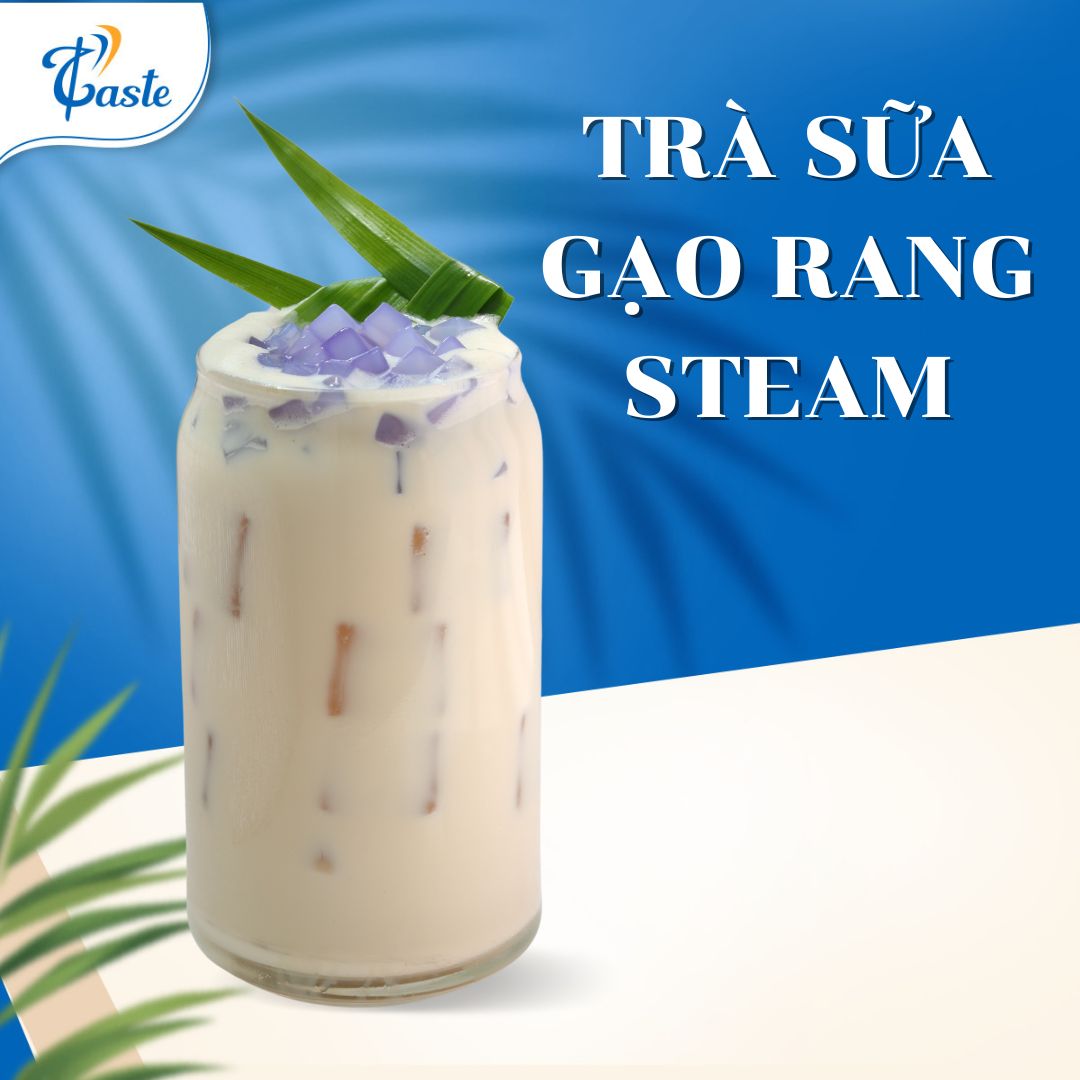 CÔNG THỨC TRÀ SỮA GẠO STEAM