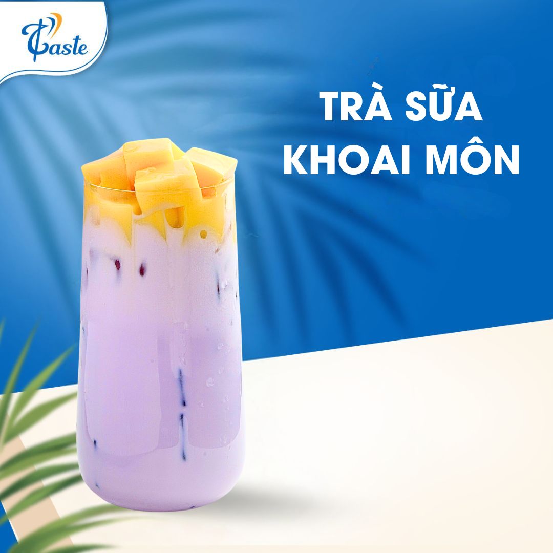 CÔNG THỨC TRÀ SỮA KHOAI MÔN