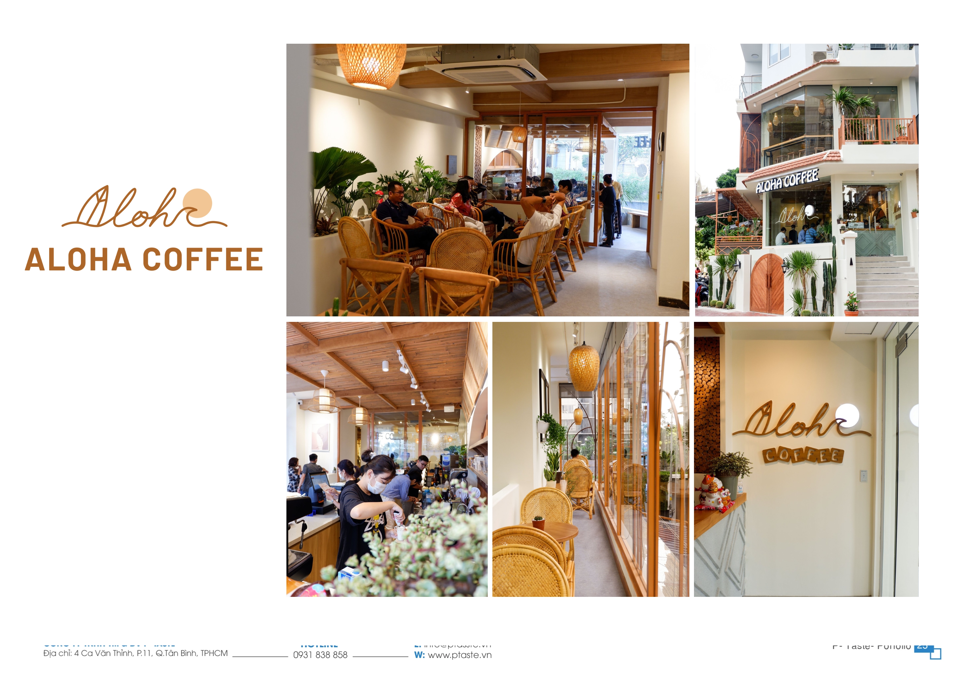 DỰ ÁN ALOHA COFEE