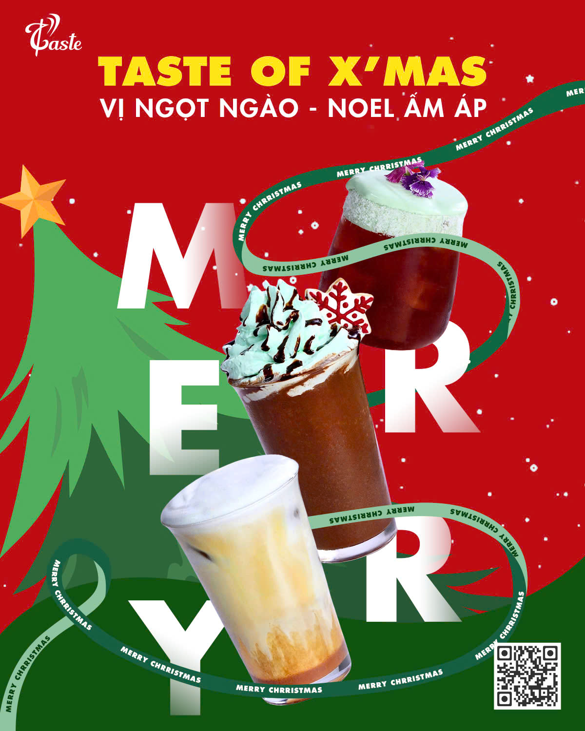 [BST MÙA LỄ HỘI - GIÁNG SINH 2024] TASTE OF X’MAS - VỊ NGỌT NGÀO, NOEL ẤM ÁP 