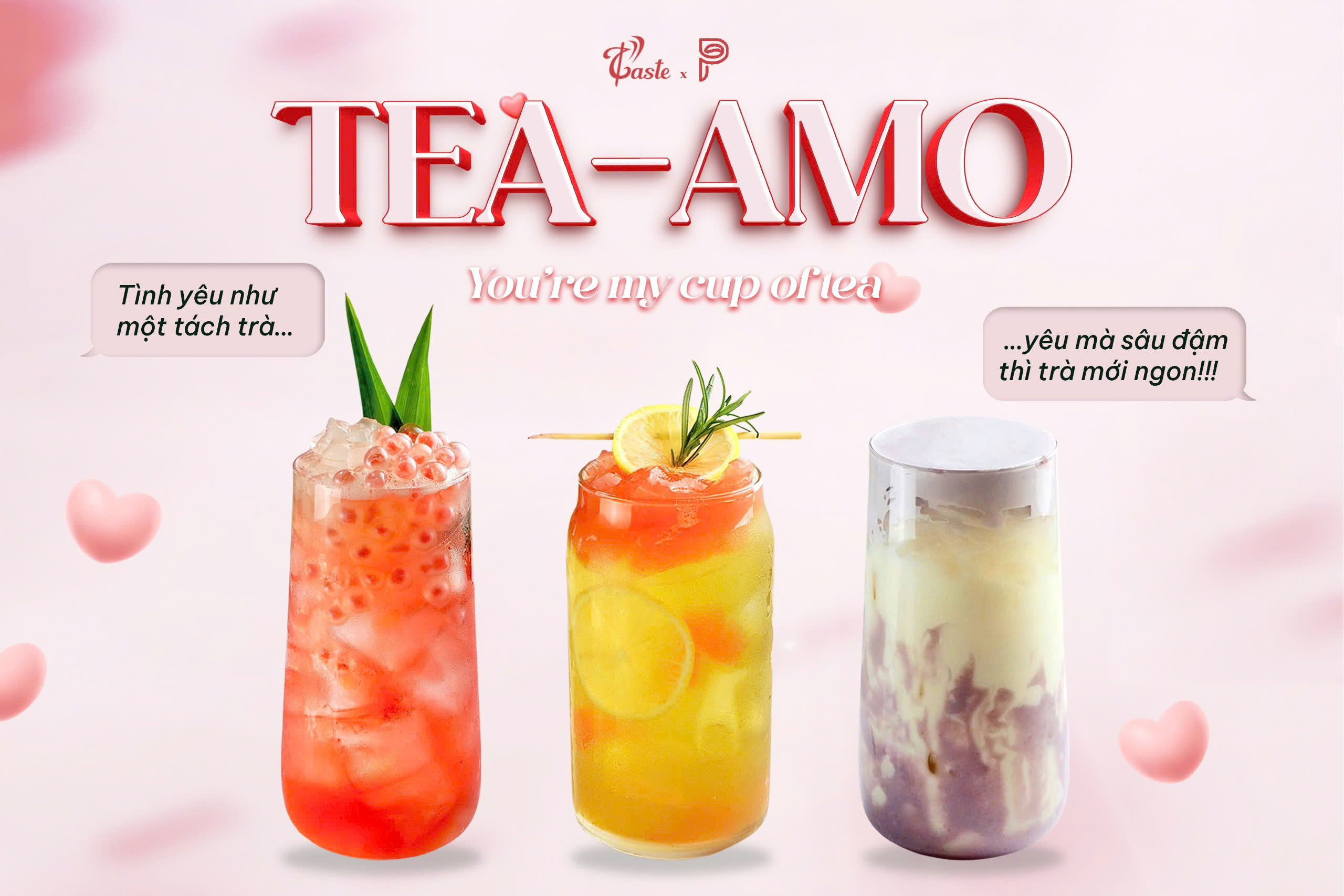 BỘ SƯU TẬP VALENTINE NGỌT NGÀO CÙNG P-TASTE