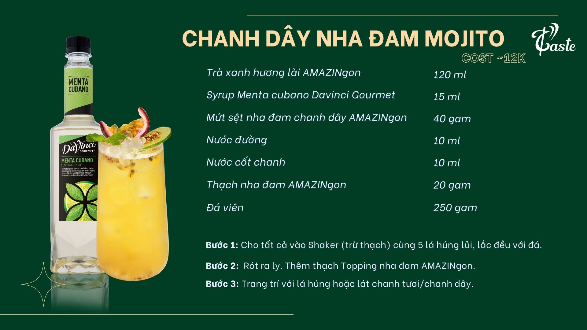 [BST Syrup Davinci Gourmet] Bùng Nổ Hương Vị Lễ Hội Cùng P-Taste