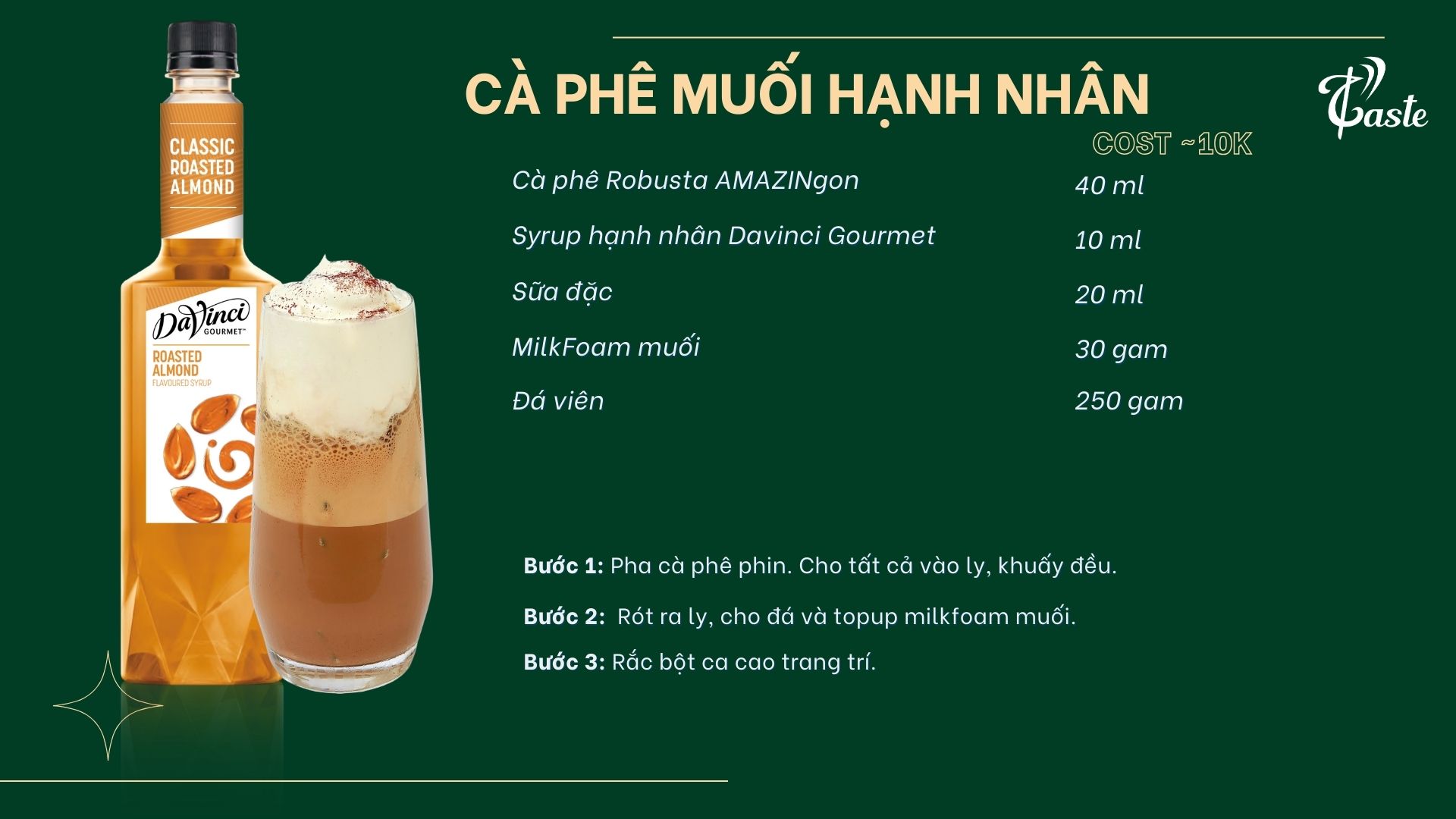 [BST Syrup Davinci Gourmet] Bùng Nổ Hương Vị Lễ Hội Cùng P-Taste