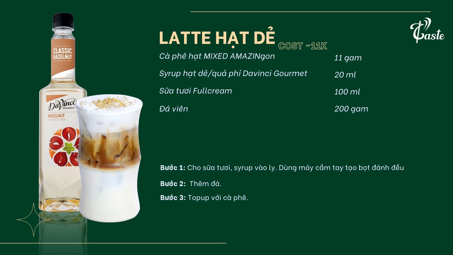 [BST Syrup Davinci Gourmet] Bùng Nổ Hương Vị Lễ Hội Cùng P-Taste