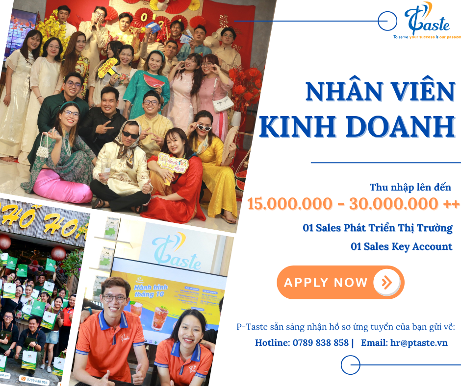 [Tuyển Dụng] Nhân Viên Kinh Doanh