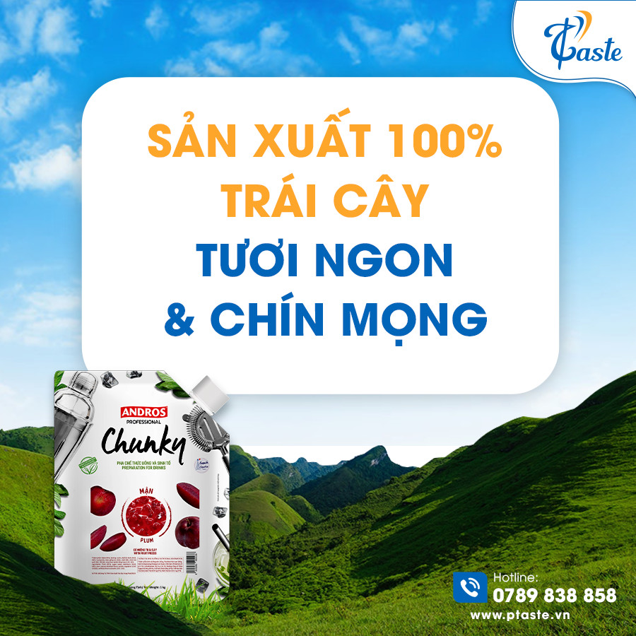 Mứt andros chunky 