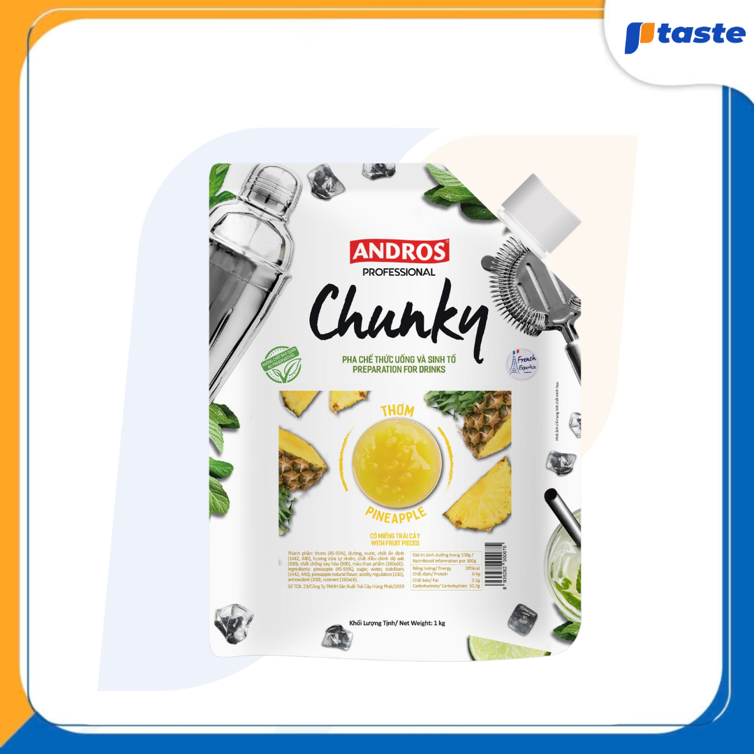 MỨT THƠM ANDROS CHUNKY 1KG