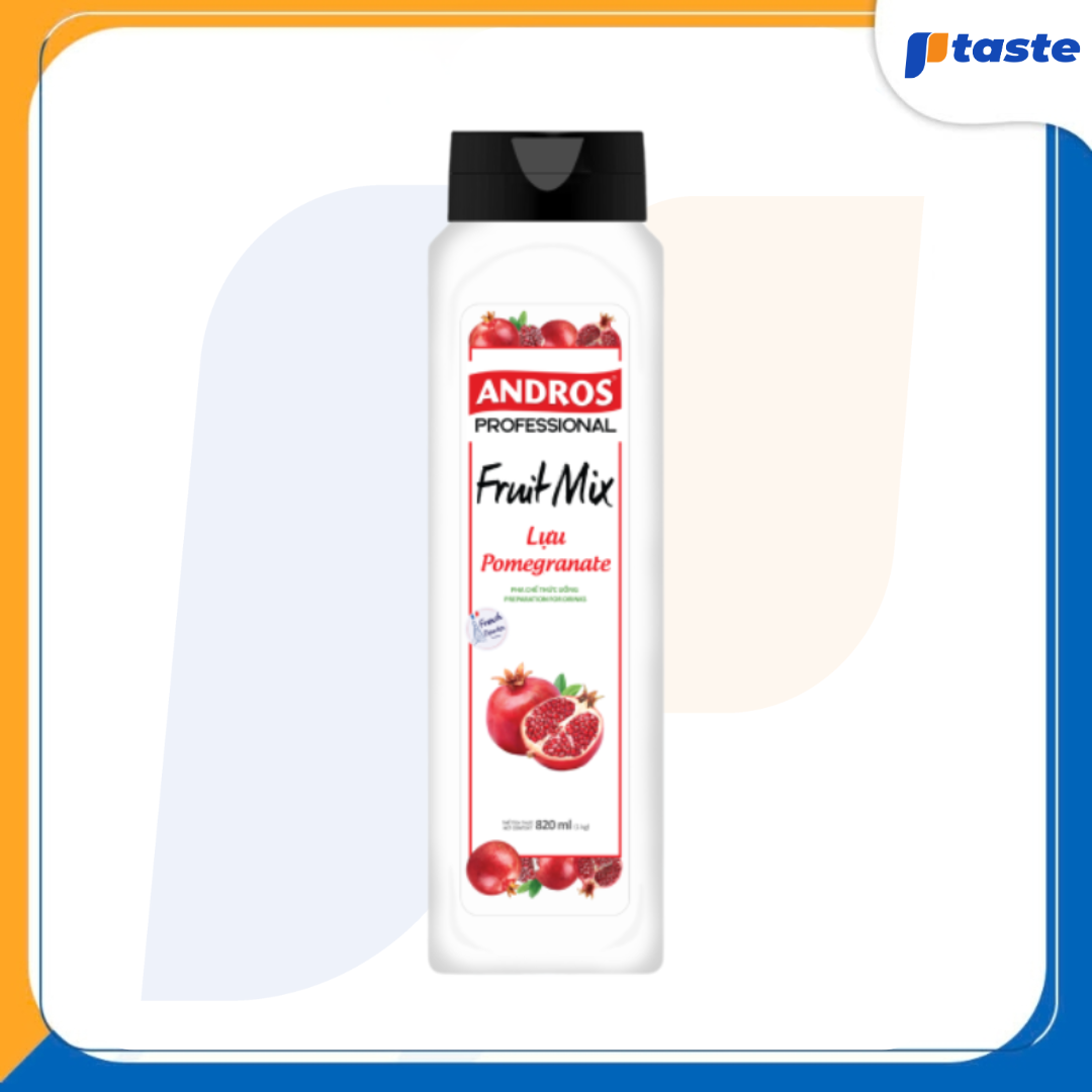 ANDROS FRUIT MIX LỰU 820ML