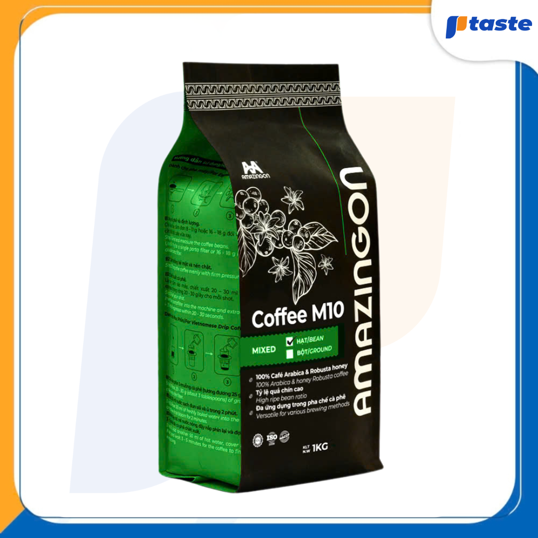 COFFEE M10 - HẠT (CAFE HẠT AMAZINGON - MIXED)