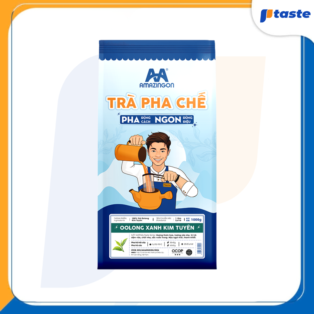 TRÀ OOLONG XANH KIM TUYÊN AMAZINGON